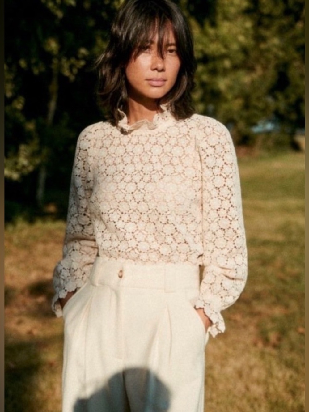 Sezane Jordyna Blouse
